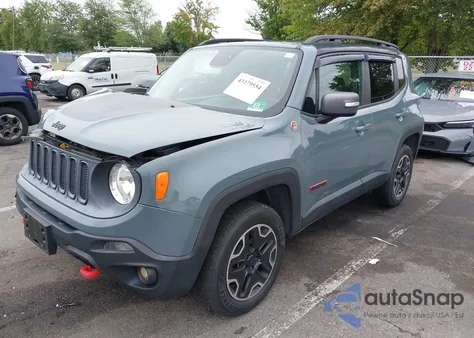 2016 Jeep Renegade Trailhawk из США, поврежденный, VIN ZACCJBCT1GPC61864